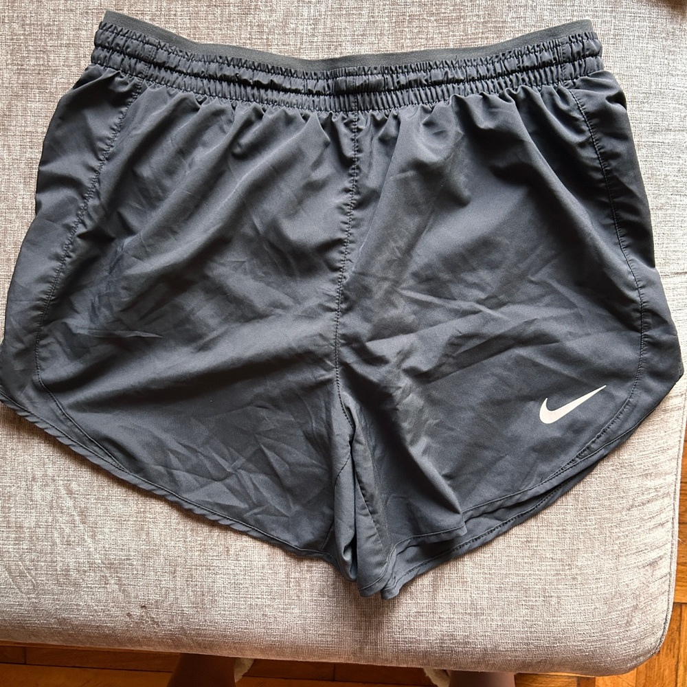 Nike Women's Charcoal Gray Athletic Shorts